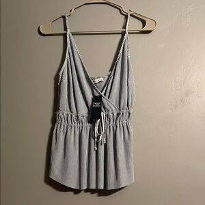 blue abercrombie top